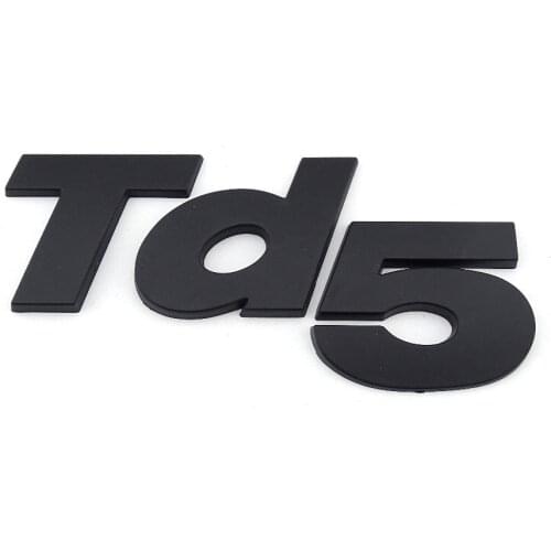 OEM Car Matt Emblem Lettering TD5 Defender Badge LRX/SVX/90 3d Logo 300 110 200 wing