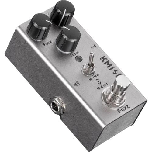 Kmise Guitar Effect Pedal FUZZ DC 9V Single Mini Phaser for Electric Guitars