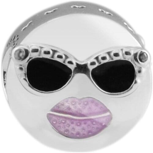 Fits Pandora Bracelet Charms 925 Original Sterling Silver Stay Cool Beads Women DIY Jewelry Making Gift Kralen Wholesale