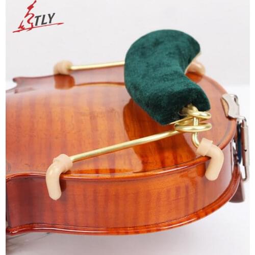 TONGLING Spring Violin Shoulder Rest Support Holder Super Softness Colourful Flannelette Beginner Violin Fiddle Parts