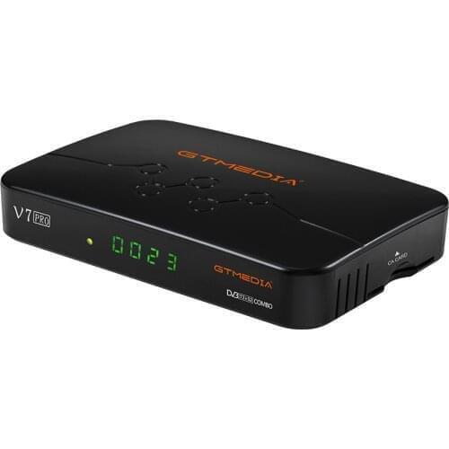 Kebidu Satellite TV Receiver CA Card GTMEDIA V7 pro DVB-S/S2/S2X+T/T2 Decoder support H.265 Built-in WIFI better V7 plus TVBox