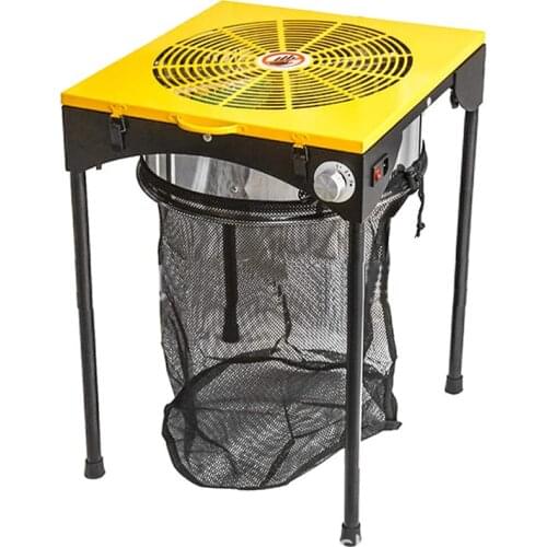 18 Inch Electric Lawn Mower Desktop Lawn Mower Plant Leaf Trimmer Forestry Net Bag Shredded Grass Leaf Trimmer 110v 220v 60w