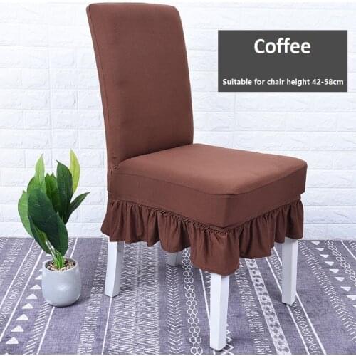 Excellent Universal Skirt Spandex Elastic Cover For Chair Ruched Chair Cover Conference Hotel Chair Covers Stretch