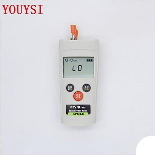 YOUYSI Mini APM60 High Precision Fiber Tester FTTH Send Battery Optical Power Meter VFL OPM