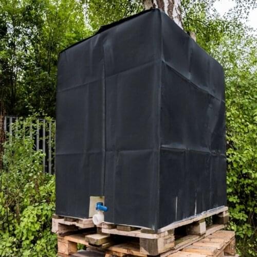 IBC Water Tank Protective Cover Outdoor Garden Yard Rain Container Waterproof Dustproof Sun Protection Foil Cover
