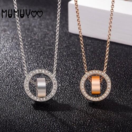 2020 high quality fashion transfer womens necklace temperament wild clavicle chain female jewelry