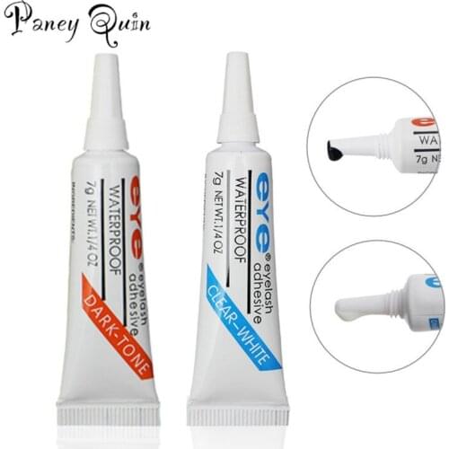 1pcs Waterproof Tool Makeup Tools Accessories Eyelash Glue Strong False Eyelash Lash Glue Adhesive 7g Dark or Clear Wholesale