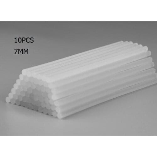 10PCS/LOT Hot melt adhesive rods of plastic rods 7MM/10MM for glue gun