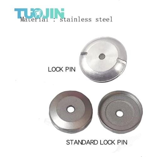 Free Shipping 2pcs Dental Lock Pin Handpiece Back Cap Wrench Chuck For Handpiece Head Can Used NSK Dental Basic Tool Instrument