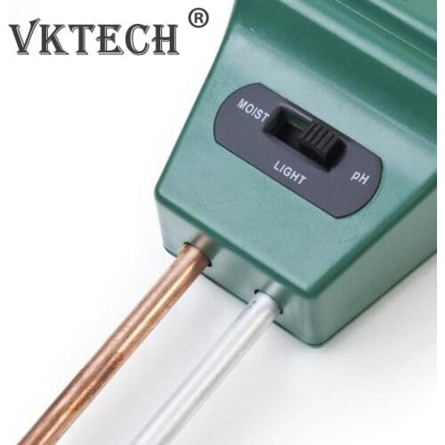 3in1 Soil Moisture Sunlight PH Meter Tester Plant Digital Analyzers Support Dropshipping