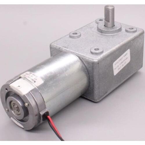 600JSX large torque worm reducer DC motor DC12V 24V GW600