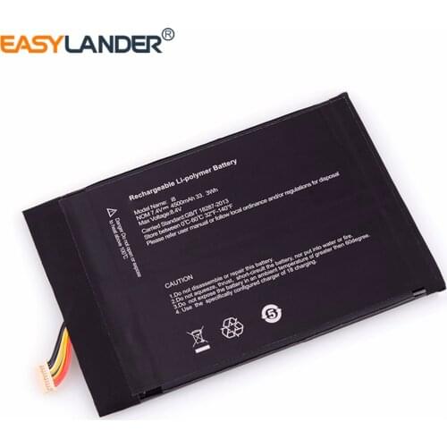Easylander 7.4V 4500mAh rechargeable battery FOR Tablet PC KUBI i7 handwritten version of the standard MIX PLUS battery DVD