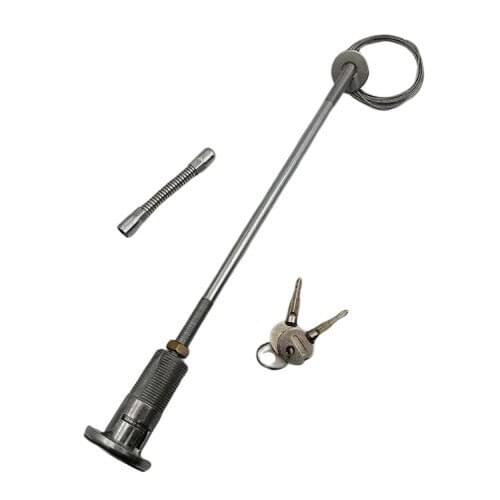 Garage door emergency long lock for roll curtain door lock curtain door emergency lock roll gate lock 24mm wall lock