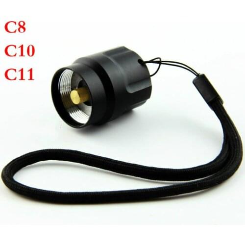 C8 Q5 Flashlight Switch Assembly Tail Accessories Torch Tail Switch Set