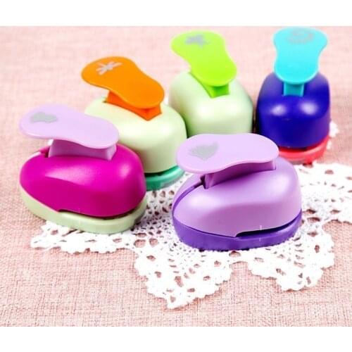1.5cm Paper Handmade Crafts and Scrapbooking Tool Mini Paper Punch For DIY Gift Card Punches Embossing device Die Cutter Machine