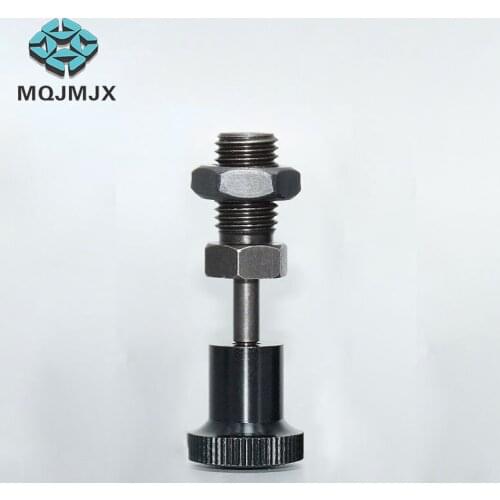 MQJMJX PXYKN Carbon Steel Index Plunger Pin Self-Locking Type Sub-Plating Knob Plunger M6, M10, M12, M16