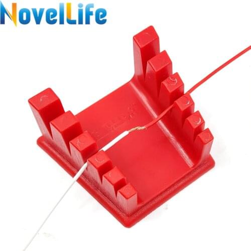 Soldering Wire Leads Clamp Stand Cable Connection Fixture Magnetic Holder Base for 30AWG to 12AWG
