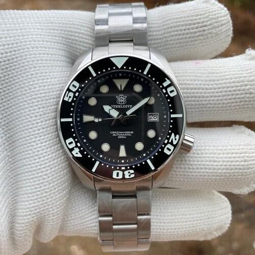 SD1971 Steeldive Diver automatic watches for men nh35 movement sport steel watch Ceramic bezel BGW9 Super Luminous Mens watch