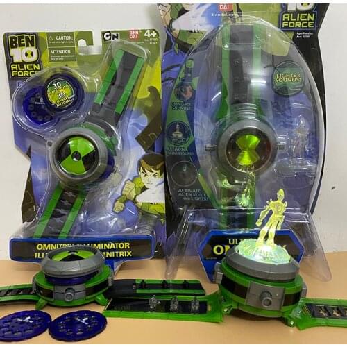 Ben10 Omnitrix Watch Style Japan Projector Watch DAI Genuine Watches Action Figure Model Toy Doll Gift