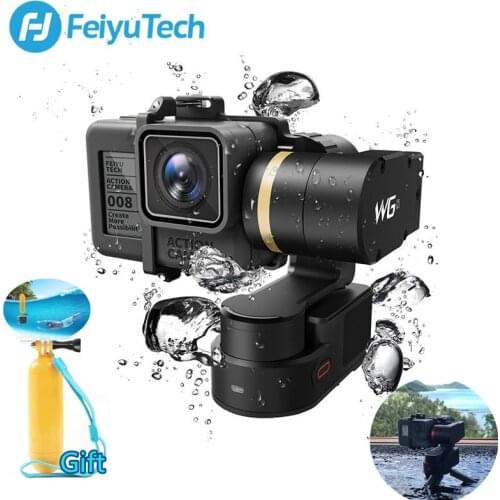 Original FeiyuTech Feiyu WG2X Wearable Mountable 3-axis Waterproof Gimbal Stabilizer for GoPro 6 4 5 Session YI 4K SJCAM AEE
