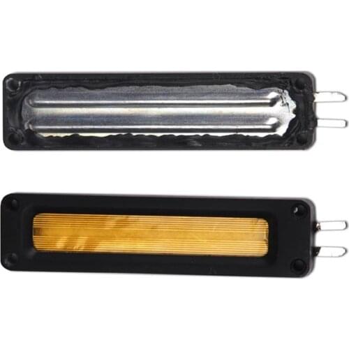 4 PCS 6Ohm supper HiFi slim flat speaker ribbon tweeter speaker unit