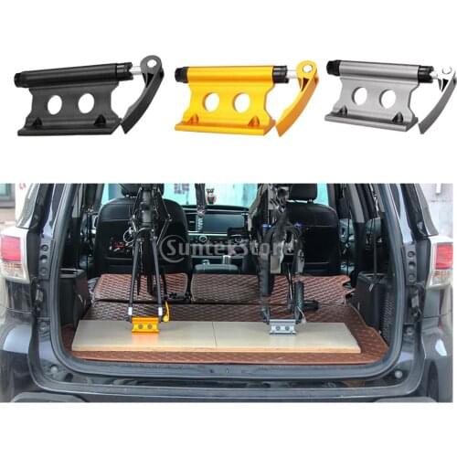 Bicycle Bike Car Roof Bike Rack Quick-release Fork Installation Mount Holder Lock Bike Storage Carrying Carrier Bicycle Access