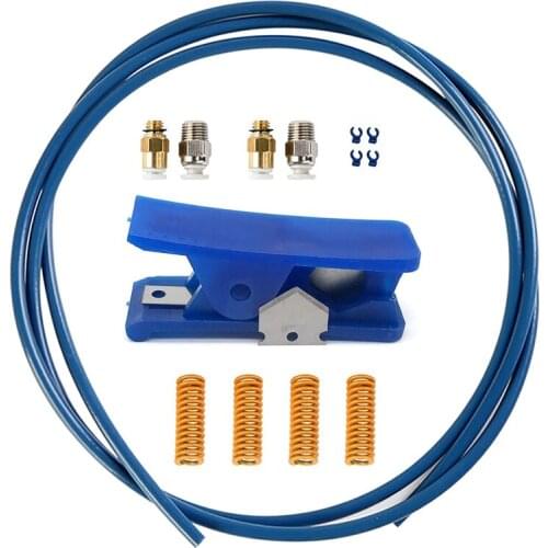 3D Printer Parts with Capricorn XS Bowden Tubing , PTFE Tube Cutter, Nozzles for Creality Ender 3/3 Pro/5 CR-10/10S