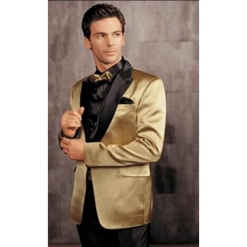 Handsome Mens Suits Groom Tuxedos Groomsmen Wedding Party Dinner Best Man Suits Blazer (Jacket+Pants+Girdle+Tie) NO:352