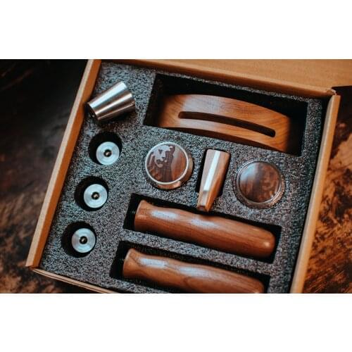 1 Set Coffee Machine Modification For Lamarzocco linea mini Wooden Handle tools Espresso Accessories