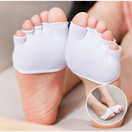 1Pair Five Toe Socks Orthotics Separators For Toes Bunion Corrector Orthopedic Hallux Valgus Posture Correction Ectropion