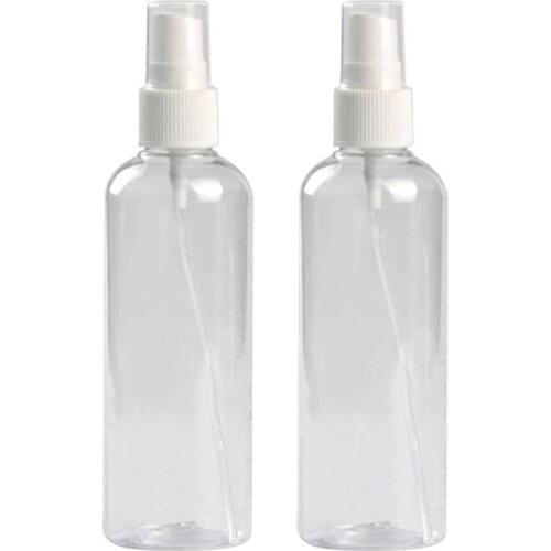 1pcs 250ml Refillable Spray Bottle Clear PET Plastic Portable Spray Bottle Empty Perfume Bottles