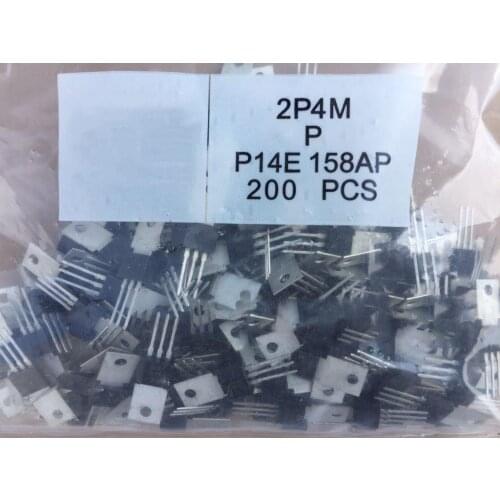 10PCS 2P4M TO-202 TO202 way SCR thyristors 2A 500V