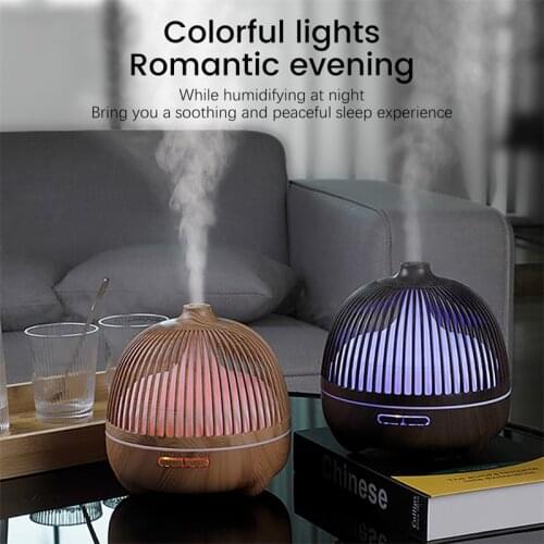 550 Aromatherapy Diffuser Home Air Humidifier Ultrasound Essenti Oil Perfum Car Air Freshener Remote Control Office Air Purifier