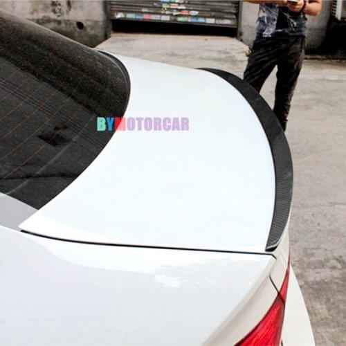 A3/S3 S3-style Carbon Fiber Rear Trunk Boot Lip Spoiler for Audi A3 S3 Sedan 4-Door 20136 2014 2015 2016 2017 2018 2019