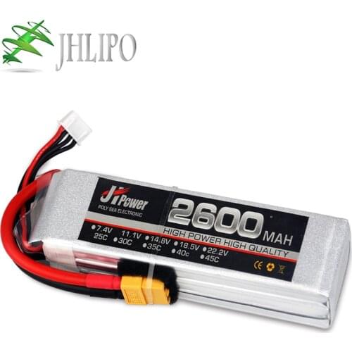 JH Lipo battery 2600mAh 35C/65C 6S 22.2V Helicopter RC battery Drone for RC airplane car boat rc car parts Batteries - LiPo