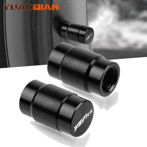 Motorcycle Accessories Couple Aluminum For YAHAMA YZF R R15 15 RVehicle Wheel Tire Valve Stem Caps Covers for Universal cycle