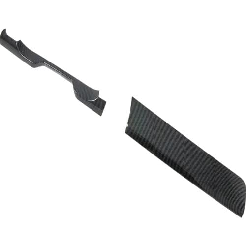 Car Styling For Kia Sorento MQ4 2021 2022 ABS Carbon Fiber Car Dashboard Center console Control Strip Cover Trim accessories LHD