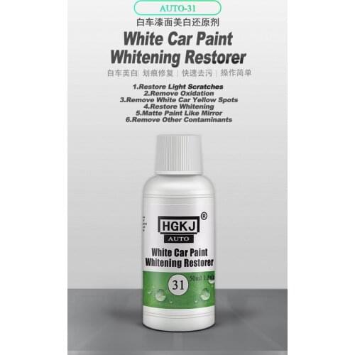 Car Wash&Maintenance HGKJ-AUTO-31 Car Scratch Repair Liquid White Car Whitening Restorer