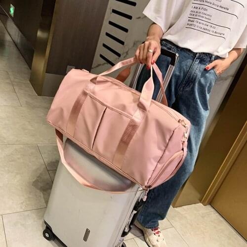 Large Women Travel Bag Organizer Oxford Weekend Bag Men Travel Bags Handbags Ladies Duffle Shoulder Bag Hand Luggage