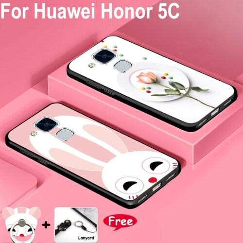 Phone Cases For Huawei Honor 5C NEM-AL10 Case soft Silicone Cover bag funda 5.2'' For Honor 5 C bag case honor5c cases shell