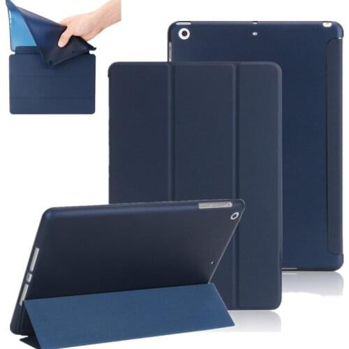 For ipad 6 ipad6 Air 2 9.7"case PU Leather Ultra Slim Smart stand Cover TPU soft Protective shell For ipad 5 Air tablet case+pen