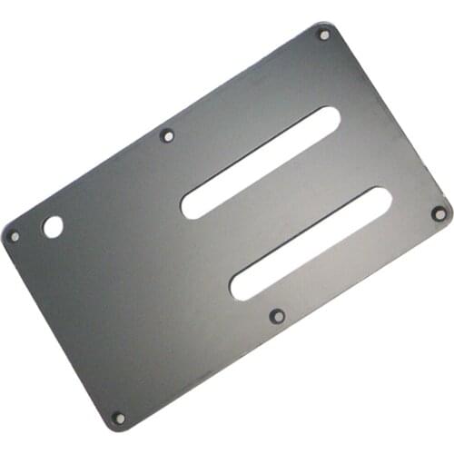 Black Guitar Backplate Backside Cavity Cover Protector for Electric Guitar