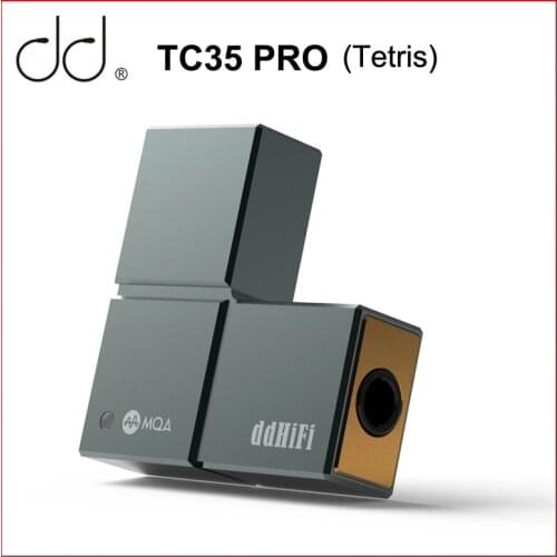DD ddHiFi TC35 Pro (Tetris) TypeC Female to 3.5mm Decoder, ES9281AC Pro Chip, Support MQA/Native DSD512/PCM 32bit/768kHz