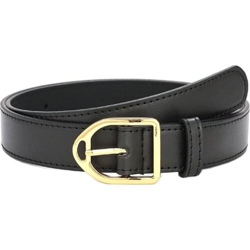 2021New108*2.8cm Retro Ladies Fashion Simple Belt Designer Decorative Jeans Pin Buckle Belt 4 Colors Optional