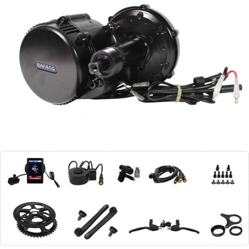Bafang Motor M500 DPC240 Display 48V 500W 600W Mid Drive Motor 8fun Electric Bike E bike Conversion Kit Engine for Bicycle