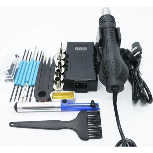 Hot air gun 8858 Micro BGA Rework soldering station LED Digital Hair dryer for soldering 700W Heat Gun welding repair tools