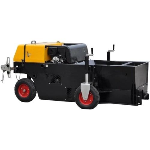 Slipform Paving Equipment SYSP200 With Gasoline Engine Automatically Balance From