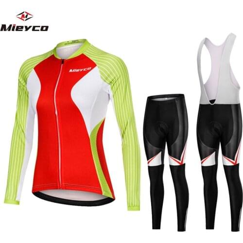 Mieyco Go Pro Uniform Cycling Clothing Ropa De Mujer Road Bike Jersey Set Womens Clothing With Free Shipping Moto Jersey Suits