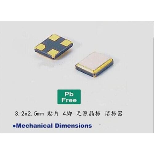 Fast Free Ship 20PCS Original and New For TSX-3225 32M 32MHZ 32.000MHZ 12PF 10ppm 3.2*2.5 SMD 4 Pin Passive Crystal Oscillator