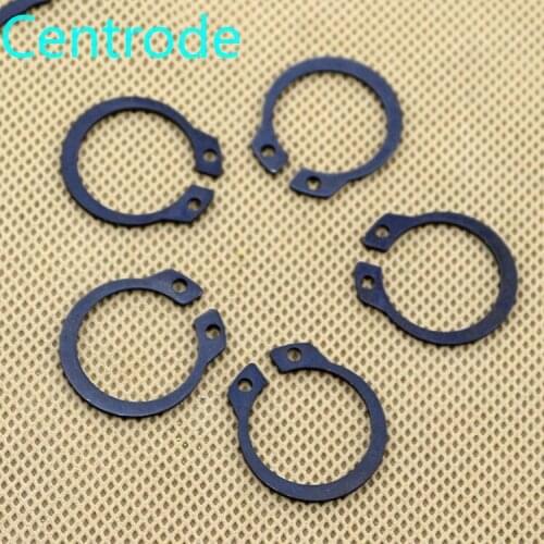 Axle Card Outer Card Shaft With Snap Ring Circlip Circlip Snap Ring C-type Circlip 65Mn GB894 2PCS